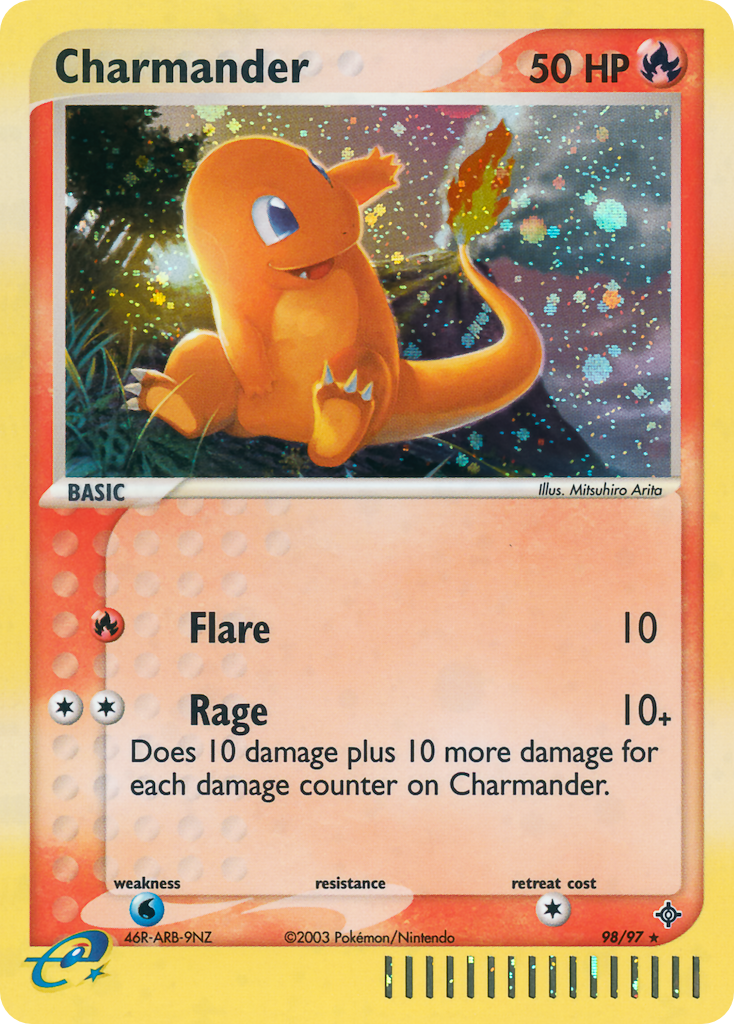 EX Dragon Charmander #98/97